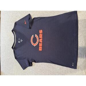 Nike NFL Chicago Bears Women's V-Neck T-Shirt Large